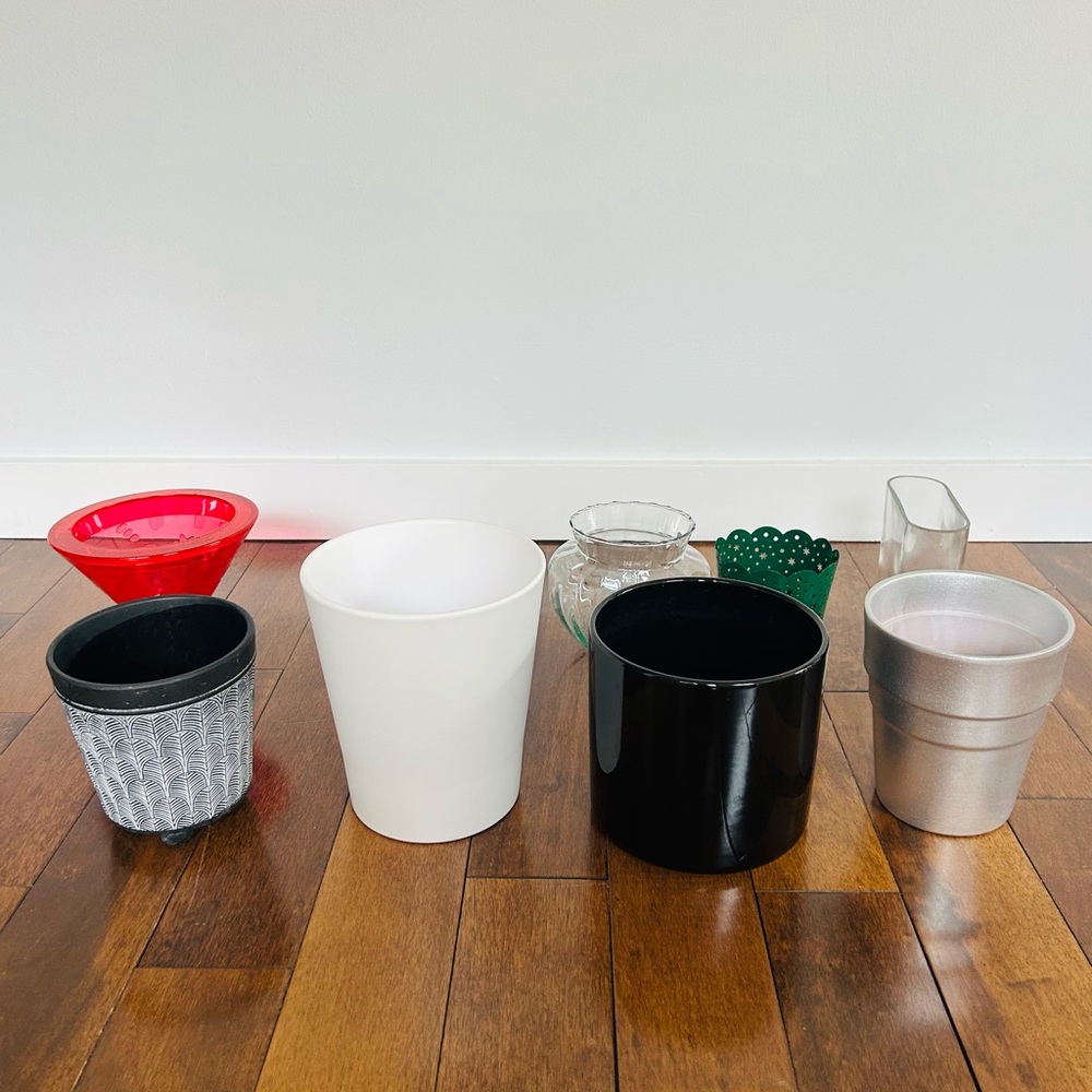 Assorted Decorative Planters